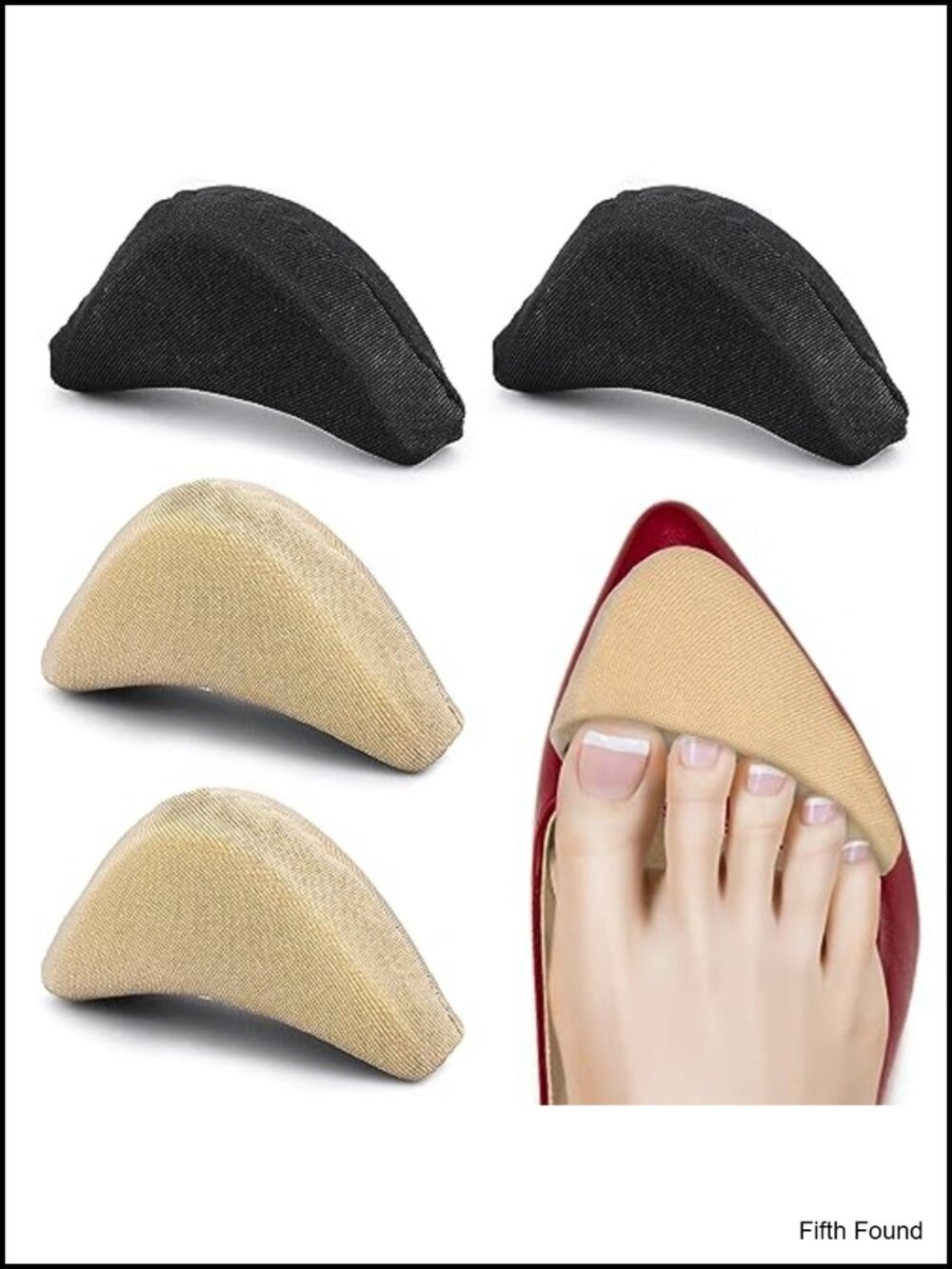 Soft Sponge Shoe Filler Inserts Adjustable Unisex for Loose Shoes